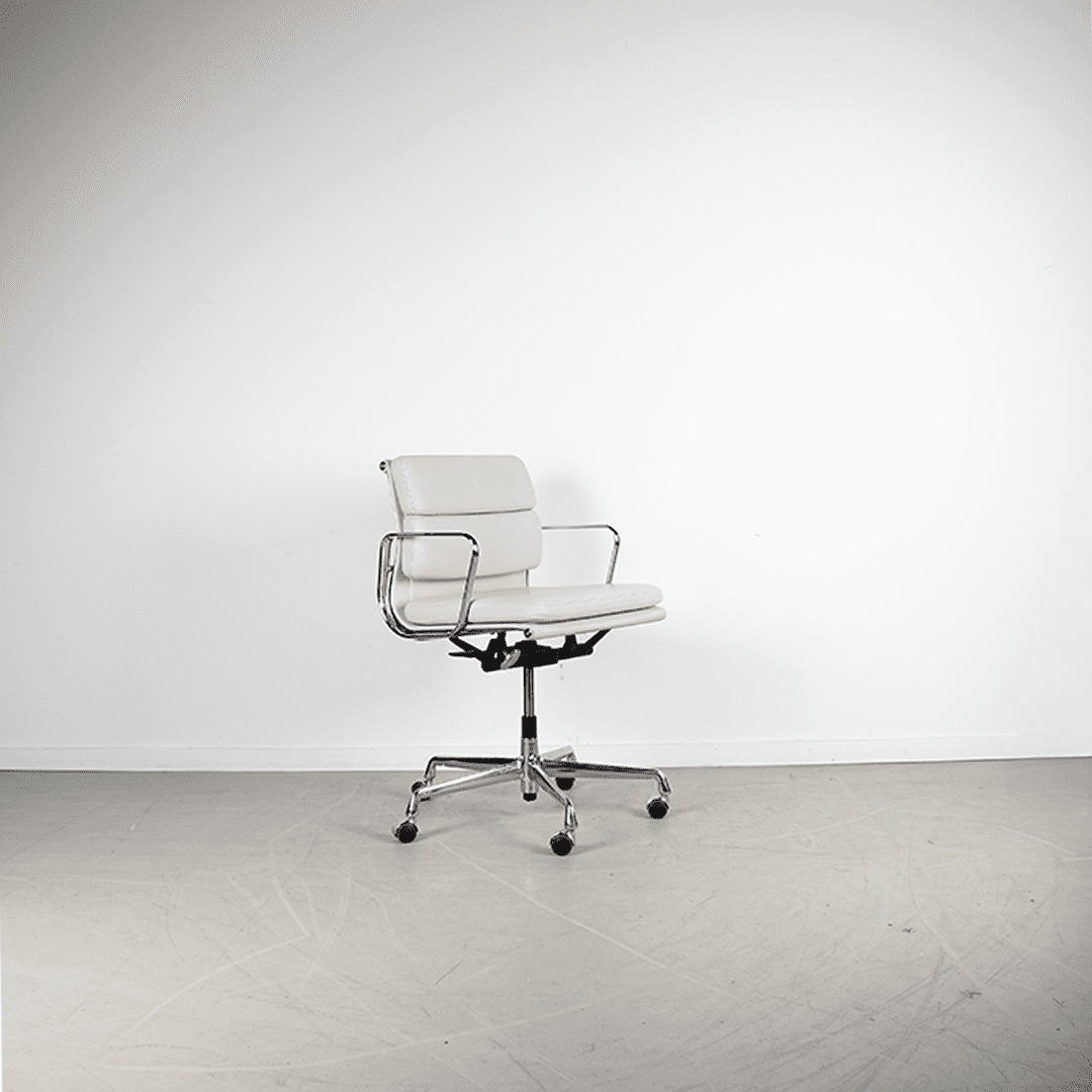 Vitra Eames EA 217 Bureaustoel Clay Hopsak - Chroom