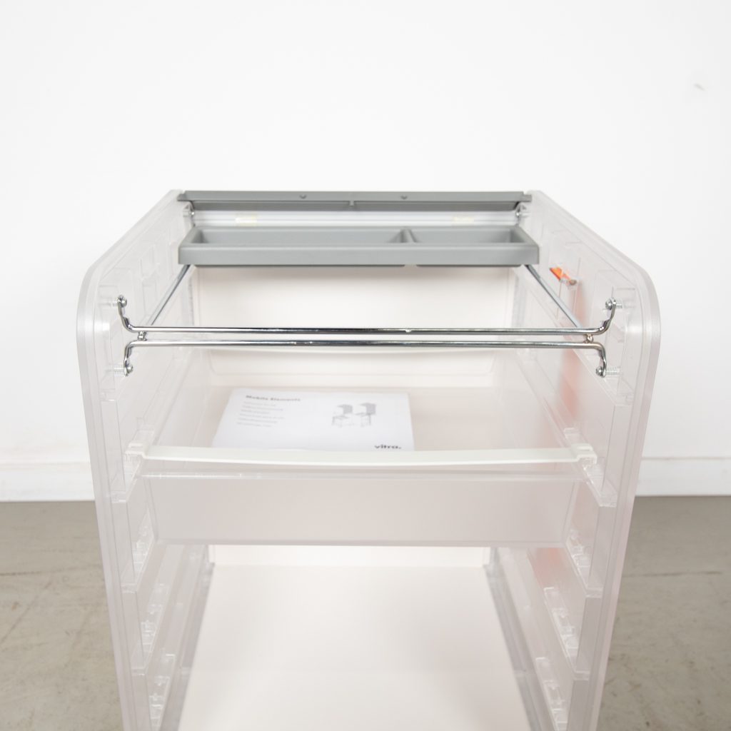 Vitra Follow Me 1 Rolcontainer Grijs Kunststof/Metaal - Image 9