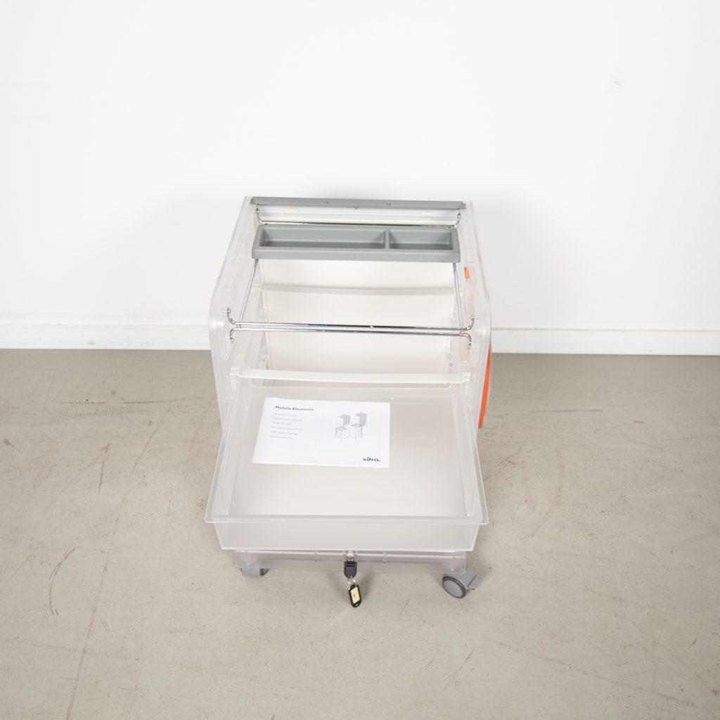 Vitra Follow Me 1 Rolcontainer Grijs Kunststof/Metaal - Image 7