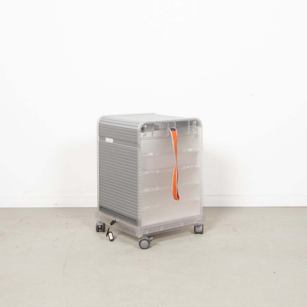 Vitra Follow Me 1 Rolcontainer Grijs Kunststof/Metaal - Image 4