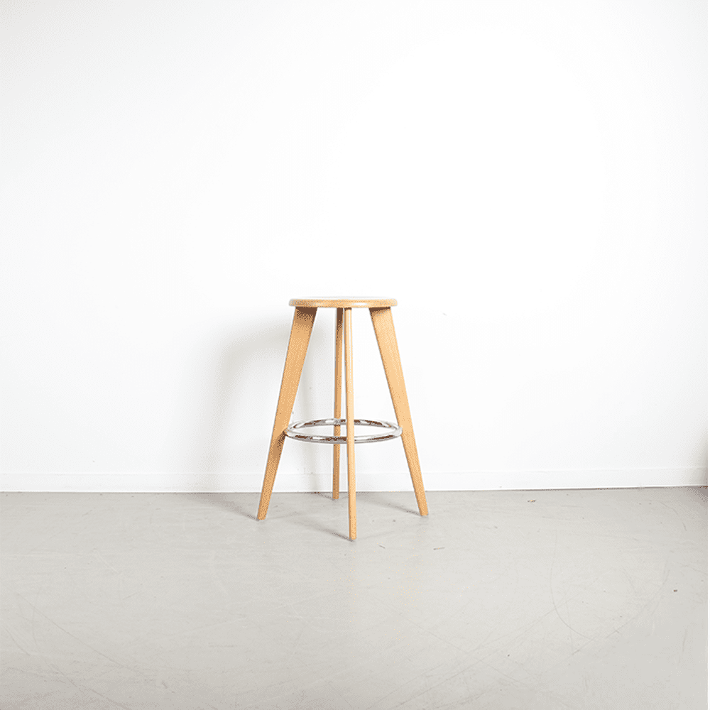 Vitra Tabouret Haut Kruk Hout