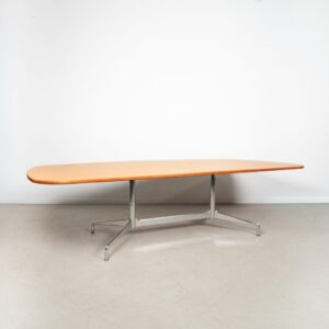 Vitra Segmented Tabel Tafel Hout – Chroom