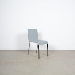 Vitra .03 Stoel Grijs Kunststof (Niet Stapelbaar) - Chroom