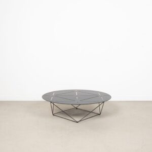 Walter Knoll Joco Tafel Rond Zwart Aluminium Ø45 cm