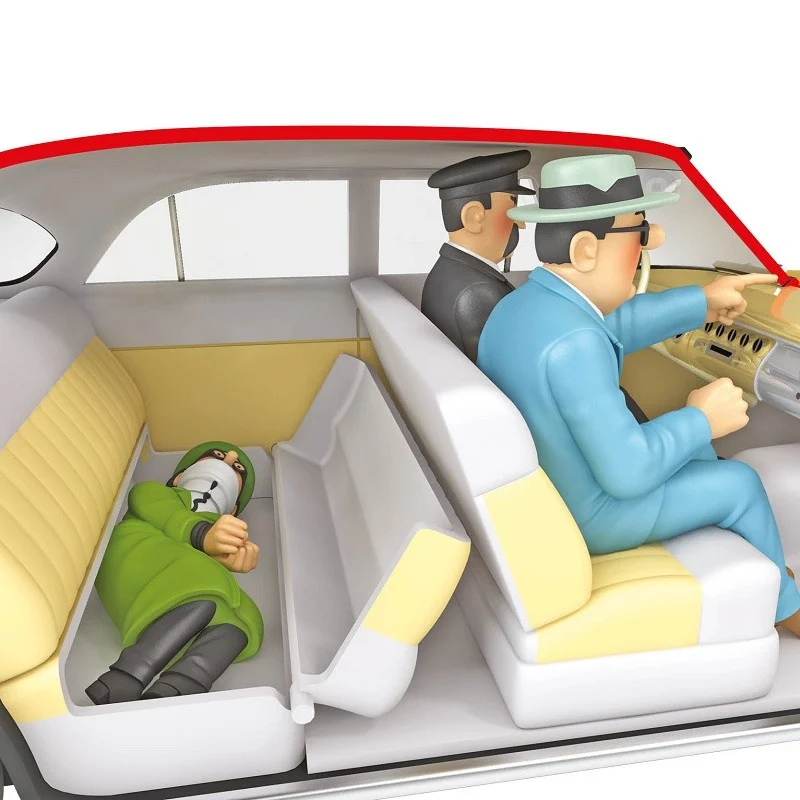 Kuifje Auto N°39 - De Gele Chrysler Nieuw - Image 4