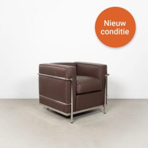 Cassina LC2 Fauteuil Bruin Leer