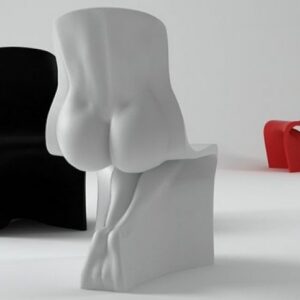 Casamania Him Stoel Wit polyethyleen