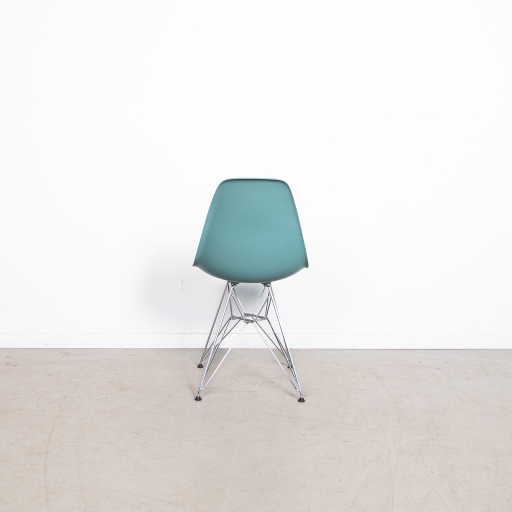 Vitra Eames DSR Stoel Lichtblauw Kunststof - Chroom - Image 4