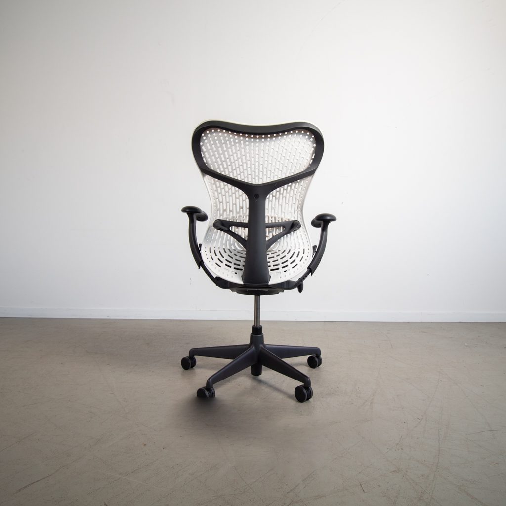 Herman Miller Mirra 1 Zwart/Wit TriFlex - Wit - Image 2