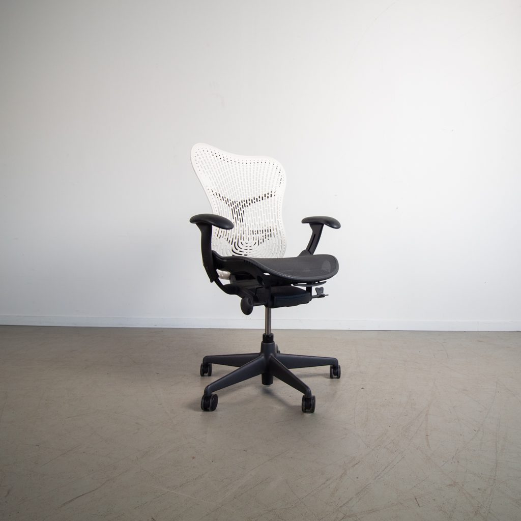 Herman Miller Mirra 1 Zwart/Wit TriFlex - Wit