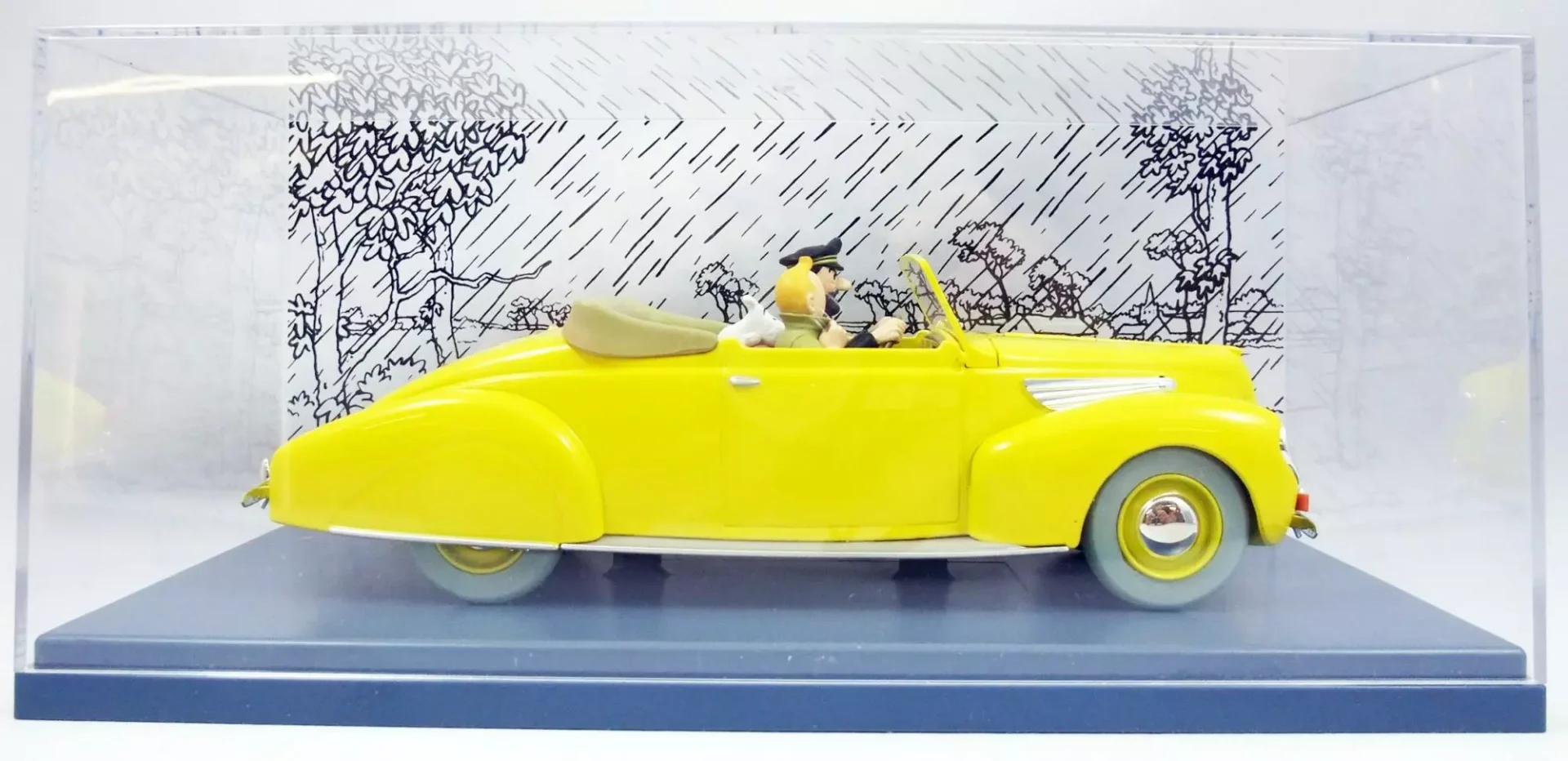 Kuifje auto 1:24 De Cabriolet Van Kapitein Haddock - Image 2