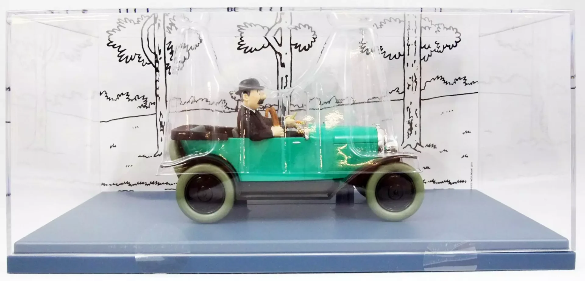 Kuifje auto 1:24 De Citroën 5CV van de Janssens - Image 2