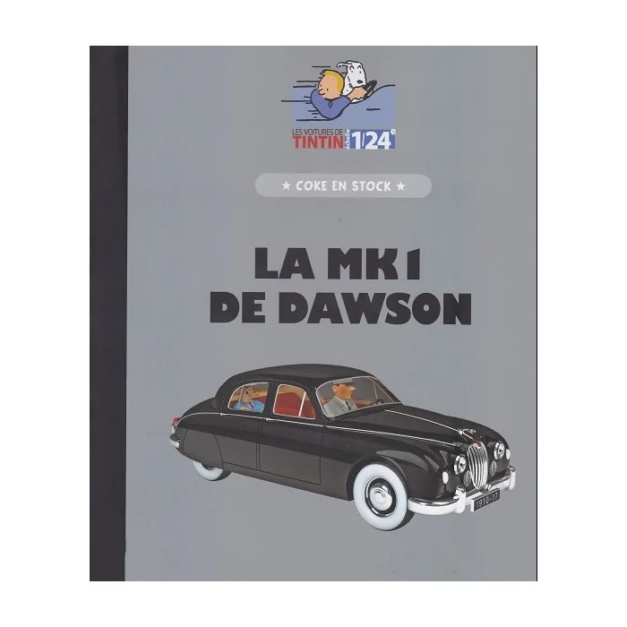 Kuifje auto 1:24 #35 De Jaguar MK1 van Dawson uit Coke Nieuw - Image 2