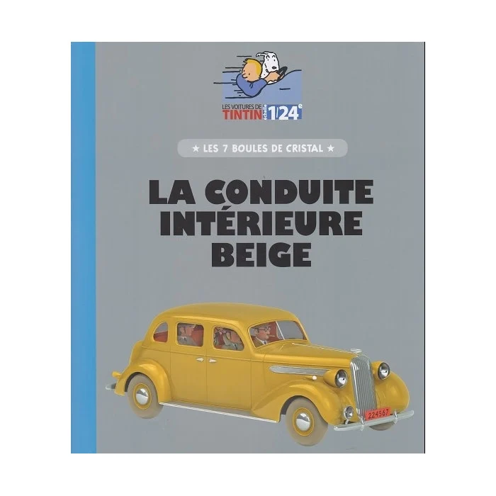 Kuifje Auto 1:24 No36 De Beige Buick uit De 7 kristallen bollen - Image 2