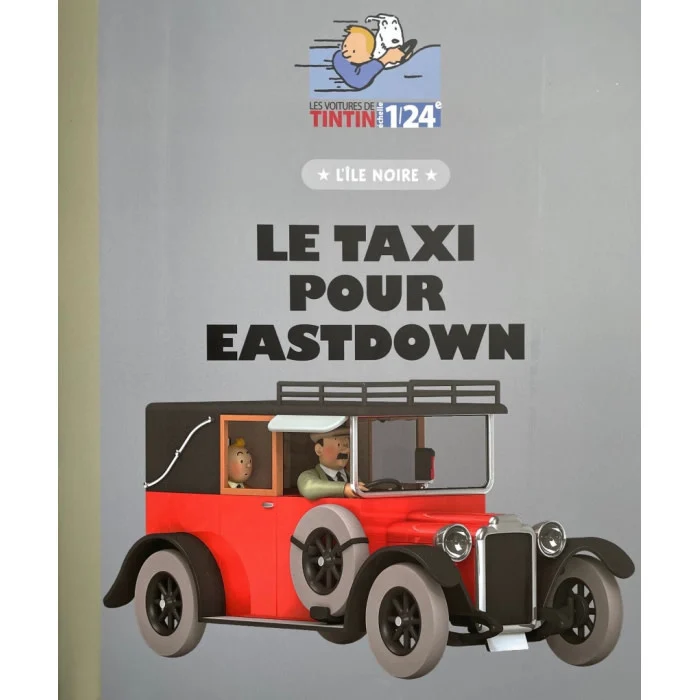 Kuifje auto 1:24 #62 De taxi naar Eastdown uit De zwarte rotsen - Image 2