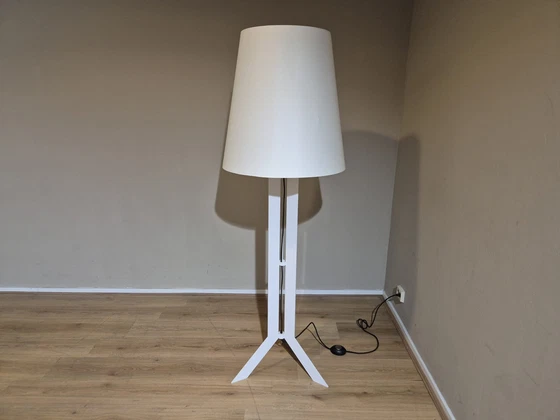 Arco ZTAHL Vloerlamp Wit Staal
