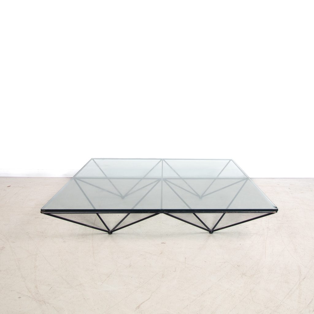 B&B Italia Alanda '18 Salontafel Zwart Glas - Staal - Image 2