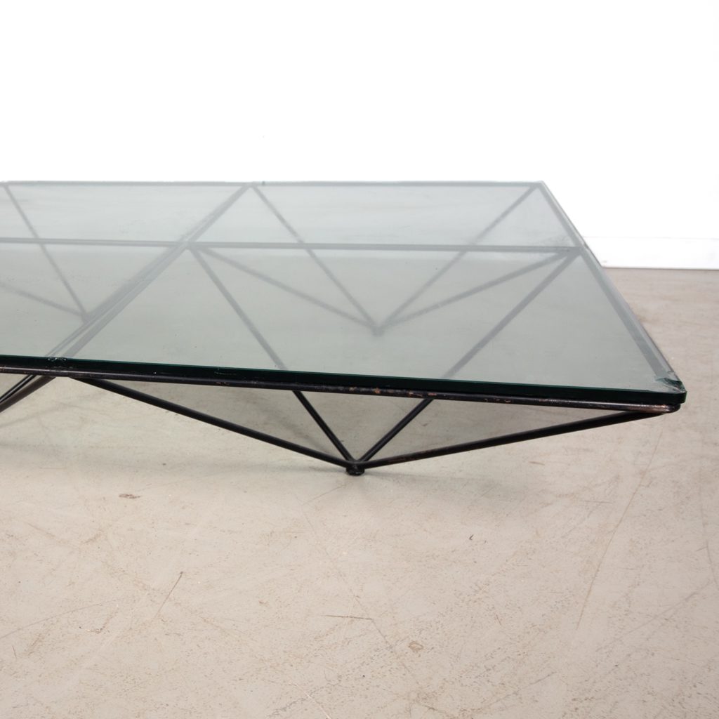 B&B Italia Alanda '18 Salontafel Zwart Glas - Staal - Image 3