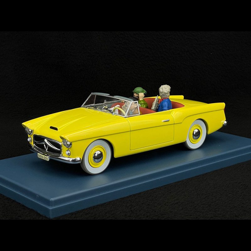 Kuifje Auto 1:24 De Bordurische Cabriolet - Image 3
