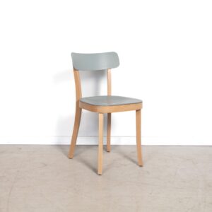 Vitra Basel Stoel GrijsGroen Kunststof - Hout