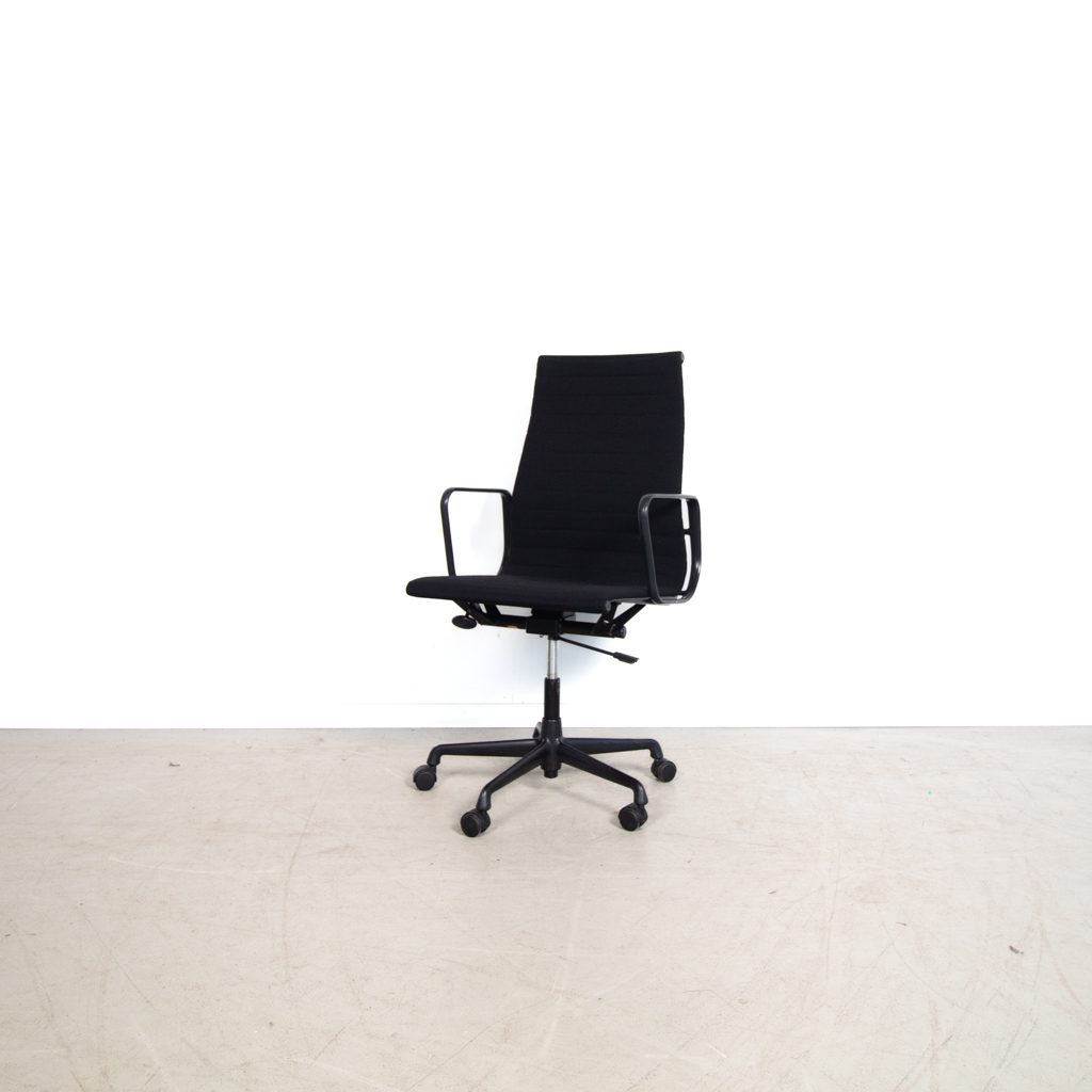 Vitra EA 119 Bureaustoel Zwart Hopsak - Zwart - Image 2