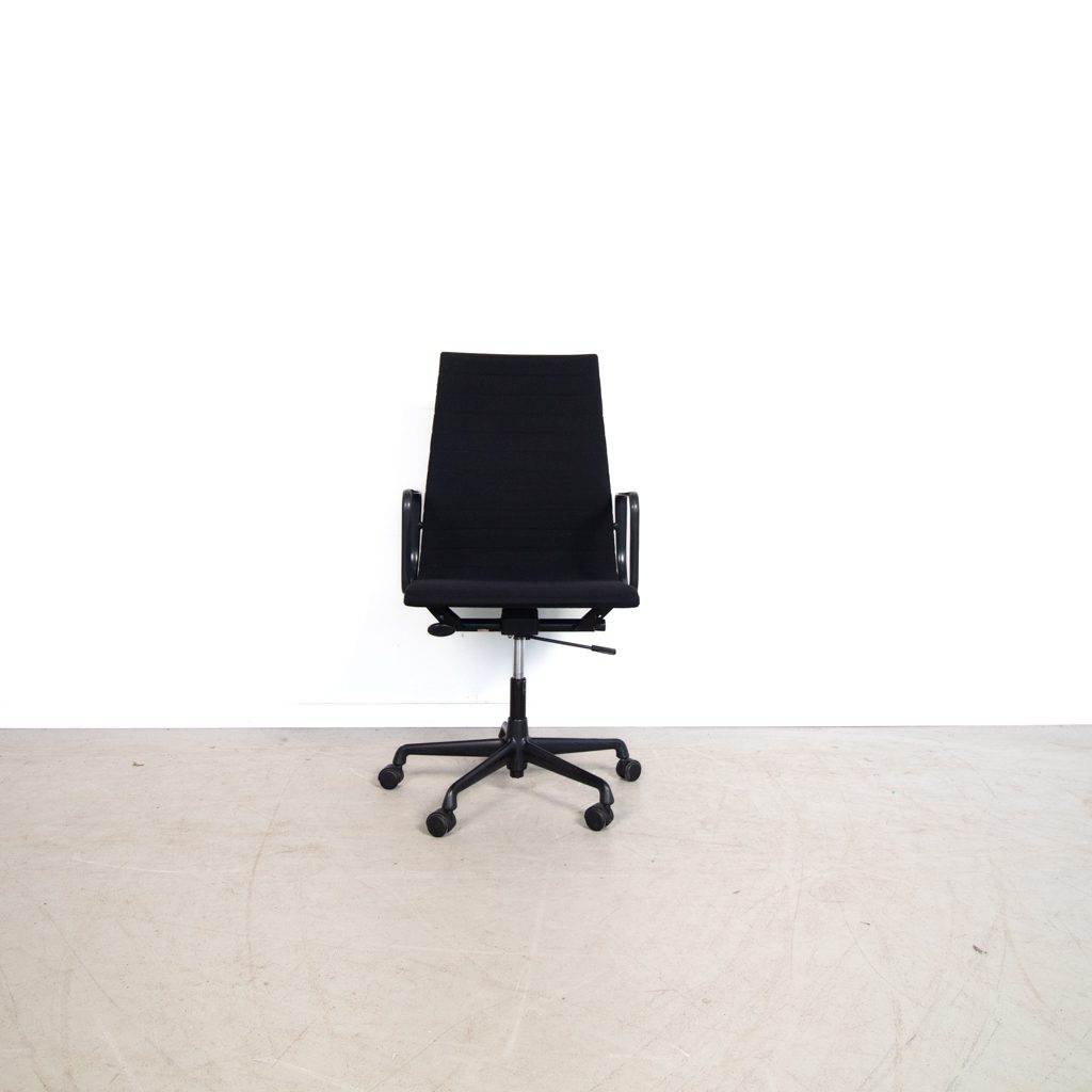 Vitra EA 119 Bureaustoel Zwart Hopsak - Zwart - Image 3