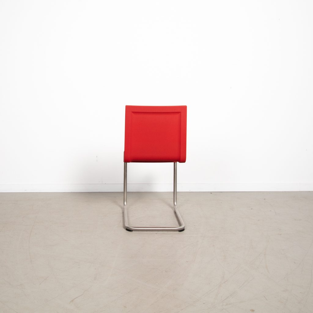 Vitra Maarten .05 Stoel Rood Kunststof - Staal - Image 4