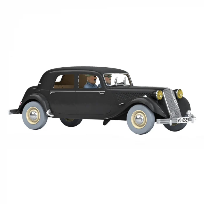 Kuifje Auto 1:24 De Citroen 15 CV van de Bordurische agenten De zaak Zonnebloem