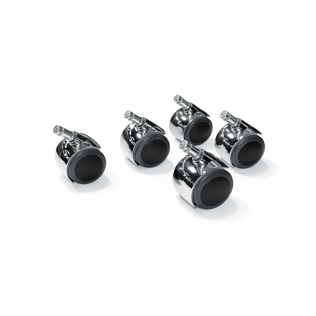Vitra Eames Wielen Set Harde Vloer Chroom - Image 2