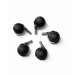 Vitra Eames Wielen Set Harde Vloer Chroom